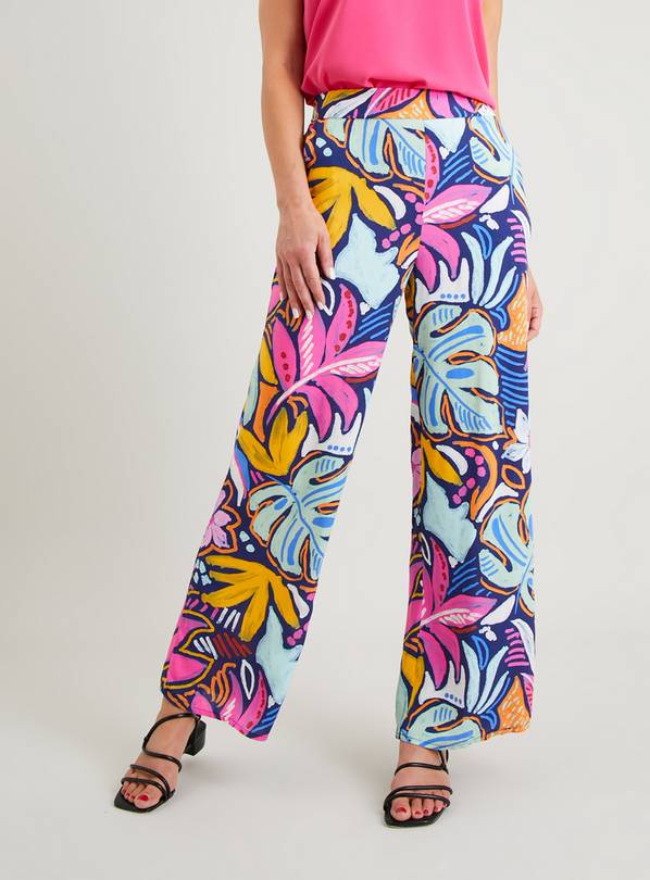 Flower palazzo hot sale pants